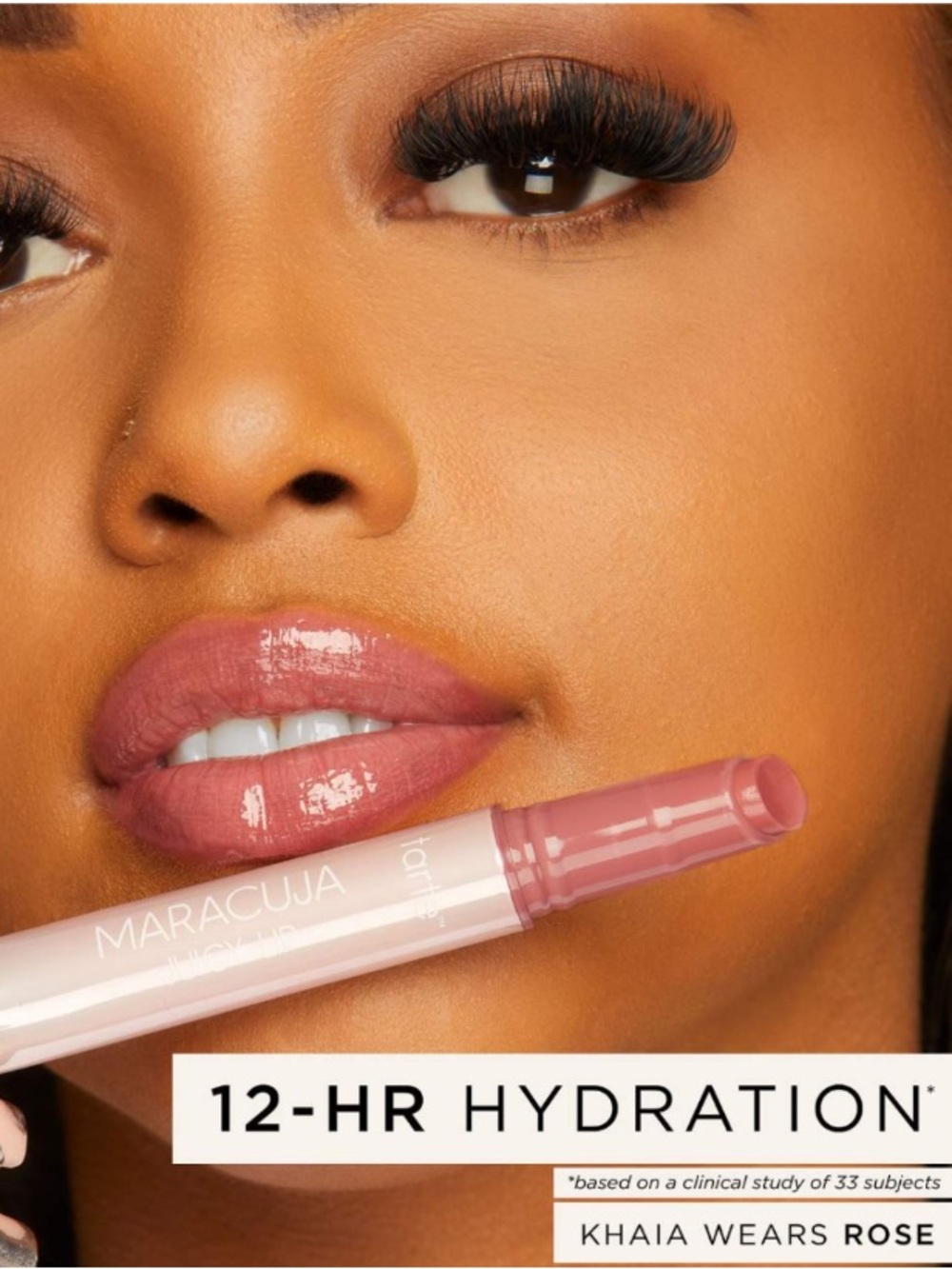 Tarte maracuja juicy lip hydrating balm gloss-Rose